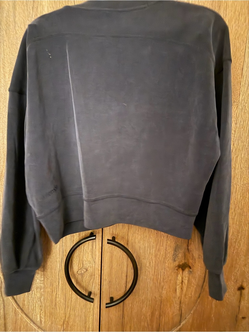 lululemon athletica Cozy Crewneck Sweatshirt in Deep Navy - Picture 2 of 3